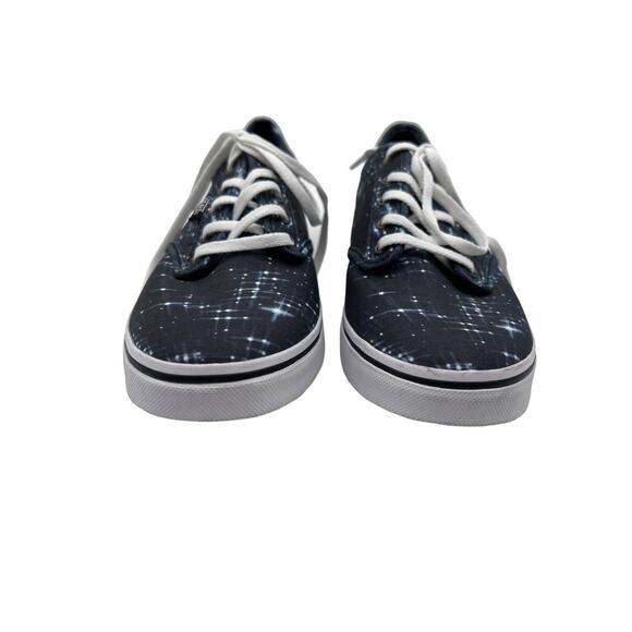 Vans Winston Shooting Stars Skate Shoes Lace Up Black White Womens Size 8 - Picture 5 of 11